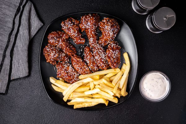 BBQ Wings Meal