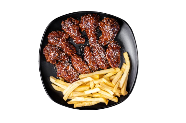BBQ Wings Meal